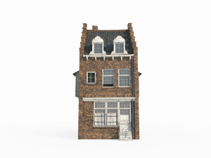 Medieval Town Buildings Modelo 3D