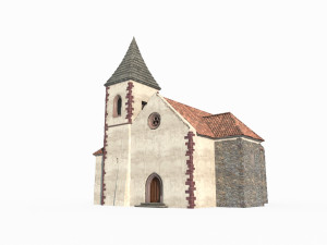 Modern Architecture Church Modelo 3D