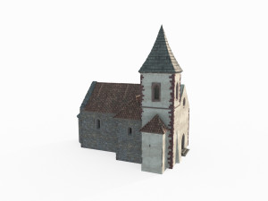 Modern Architecture Church Modelo 3D