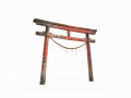 East Asian ancient architecture Torii 3D Модель