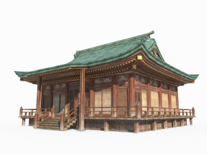 Palaces of ancient East Asian architecture 3D Model