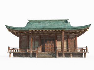 Palaces of ancient East Asian architecture 3D Model