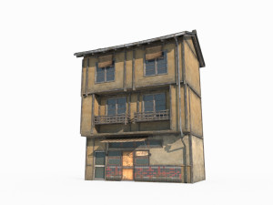 Asian Japanese Modern Architecture 3D Model