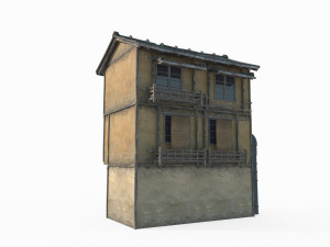 Asian Japanese Modern Architecture 3D Model
