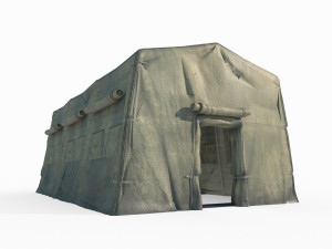 Modern military tents 3D Модель