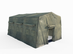 Modern military tents 3D 모델
