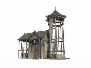 East Asian Ancient Architecture Workshop 3D Model