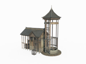 East Asian Ancient Architecture Workshop Modèle 3D