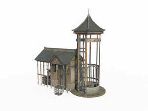 East Asian Ancient Architecture Workshop 3D Model