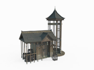 East Asian Ancient Architecture Workshop Modèle 3D