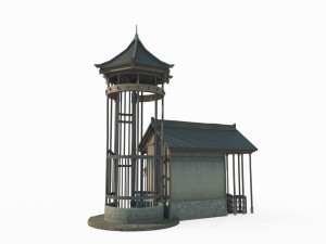 East Asian Ancient Architecture Workshop Modèle 3D
