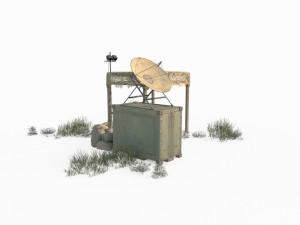 Military small campsite Model 3D