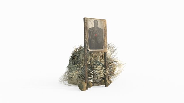 Field Target 3D 模型 .c4d .max .obj .3ds .fbx .stl .blend 