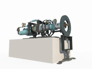 Science fiction laser transmitter 3D Model