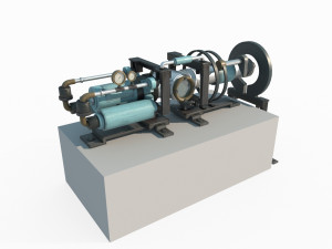 Science fiction laser transmitter 3D Model