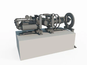 Science fiction laser transmitter 3D Model