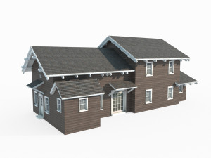 Modern Architecture Villa 3D Model