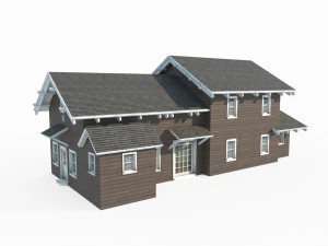 Modern Architecture Villa 3D Model
