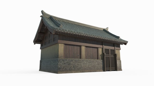 Ancient Asian houses and cottages Modèle 3D .c4d .max .obj .3ds .fbx .stl .blend 