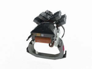 Future sci-fi pistols Modelo 3D