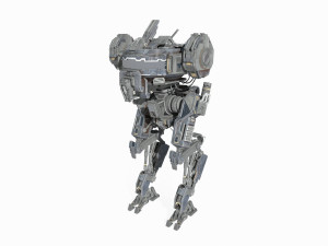 Science fiction war robots 3D 모델