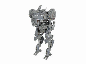 Science fiction war robots 3D Model
