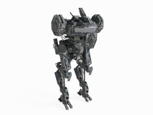 Science fiction war robots 3D 모델