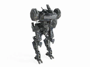 Science fiction war robots 3D Model