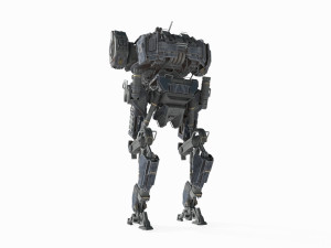 Science fiction war robots 3D 모델