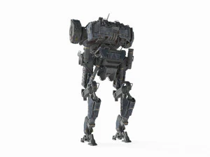 Science fiction war robots 3D Model