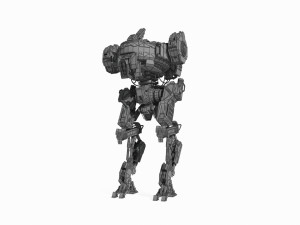 Science fiction war robots 3D 모델
