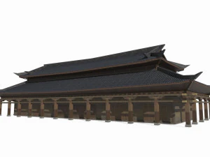 Asian Ancient Architecture Palaces 3D Model