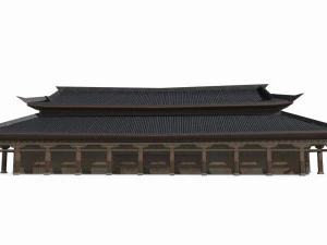 Asian Ancient Architecture Palaces 3D Model