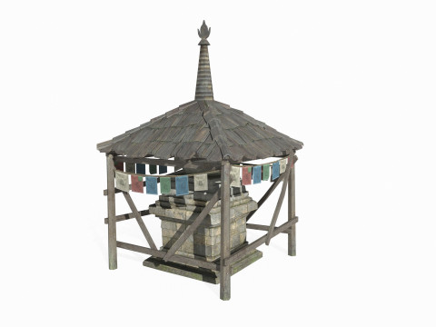 Xizang Plateau Totem 3D-Modell