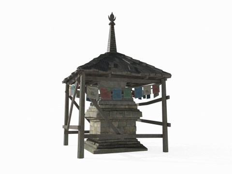 Xizang Plateau Totem 3D-Modell