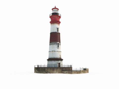 Farol arquitet&ocirc;nico moderno Modelo 3D