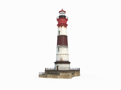 Modern architectural lighthouse 3D 모델