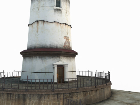 Modern architectural lighthouse 3D 모델