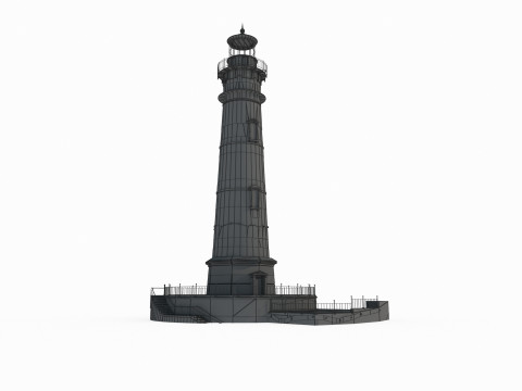 Modern architectural lighthouse 3D 모델