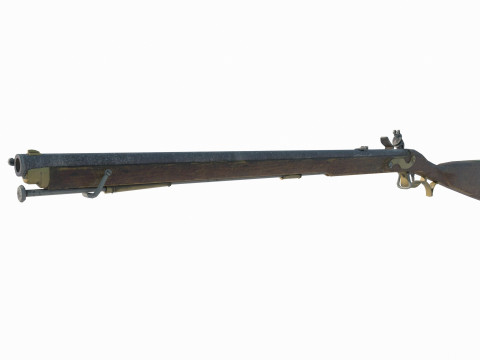 Old style weapons Ancient Model 3D