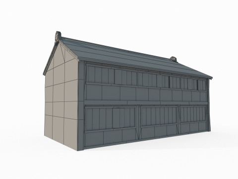 Ancient Asian City Architecture and Housing 3D 模型