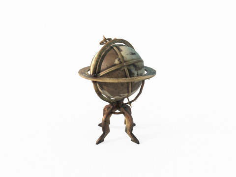 Ancient globe models 3D Model