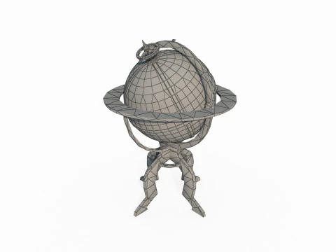 Antichi modelli di globo Modello 3D