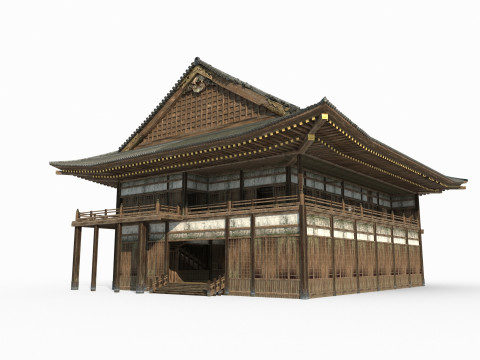 Ancient Buddhist Temples in Asia 3D 模型
