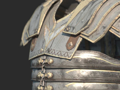 Ancient lightweight armor 3D Model