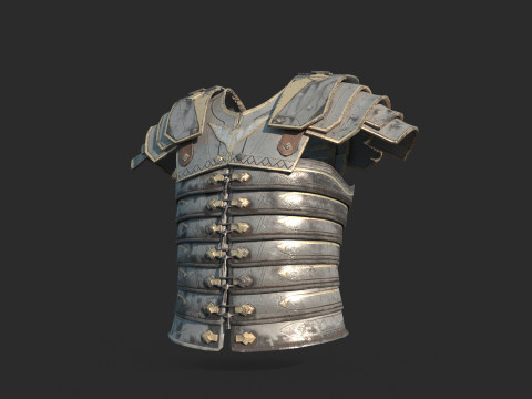 Ancient lightweight armor 3D 模型