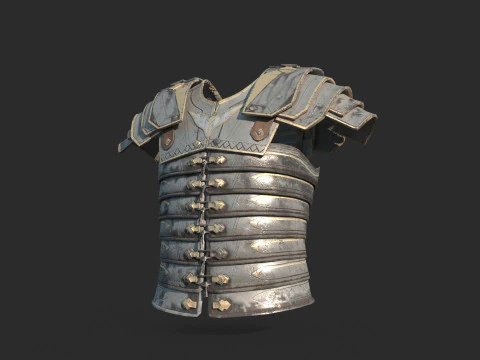 Ancient lightweight armor 3D Model