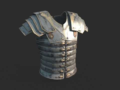 Ancient lightweight armor 3D 模型