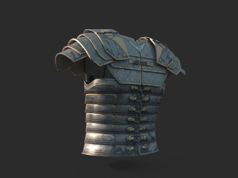 Ancient lightweight armor 3D 模型