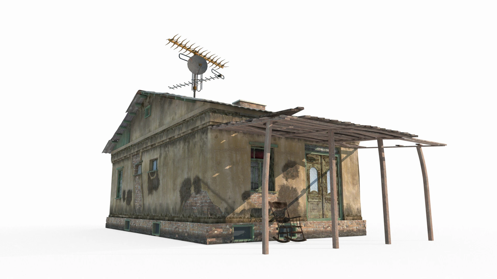 Nowoczesna architektura w Ameryce Południowej Model 3D .c4d .max .obj .3ds .fbx .stl .blend